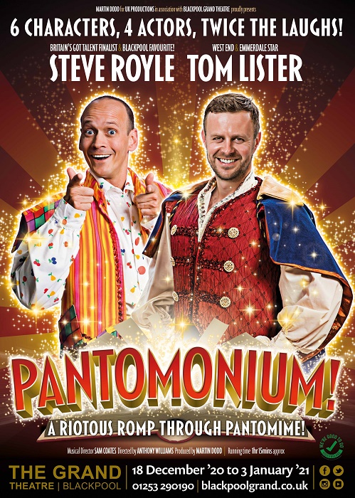 Blackpool Grand Announces PANTOMONIUM - North West End UK