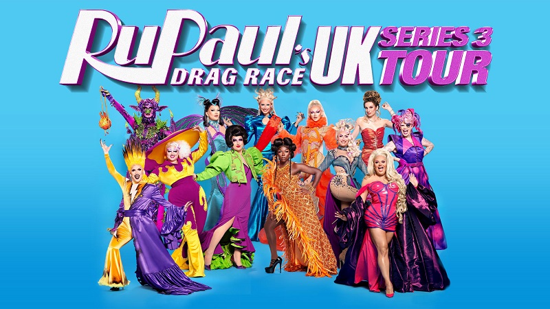 RuPaul's Drag Race UK Series 3 Tour - M&S Bank Arena - North West End UK